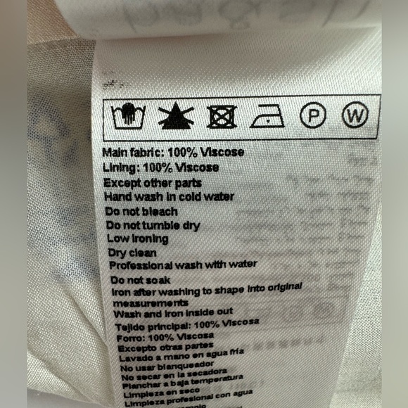 Ba&sh Londer Midi Skirt Bandana Print Ecru Cream / Blue Sz M/US 6 NWT - Picture 13 of 13